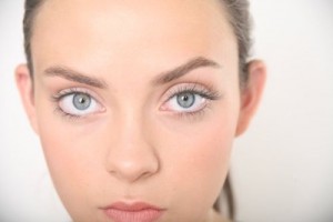 destroyed eyelashes